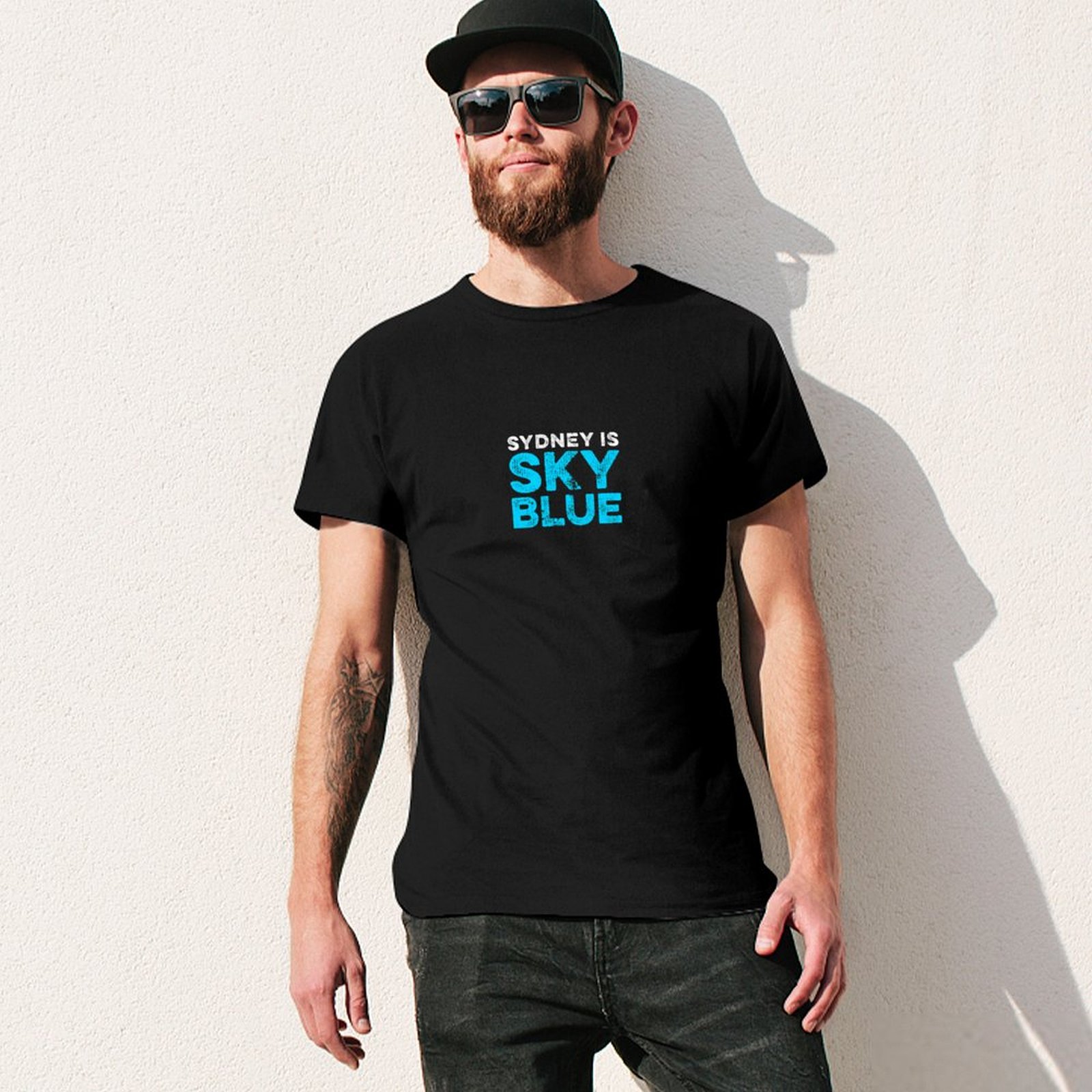 Sydney adalah kaos biru langit - Men'S Fashion Sydney ulasan dan harga