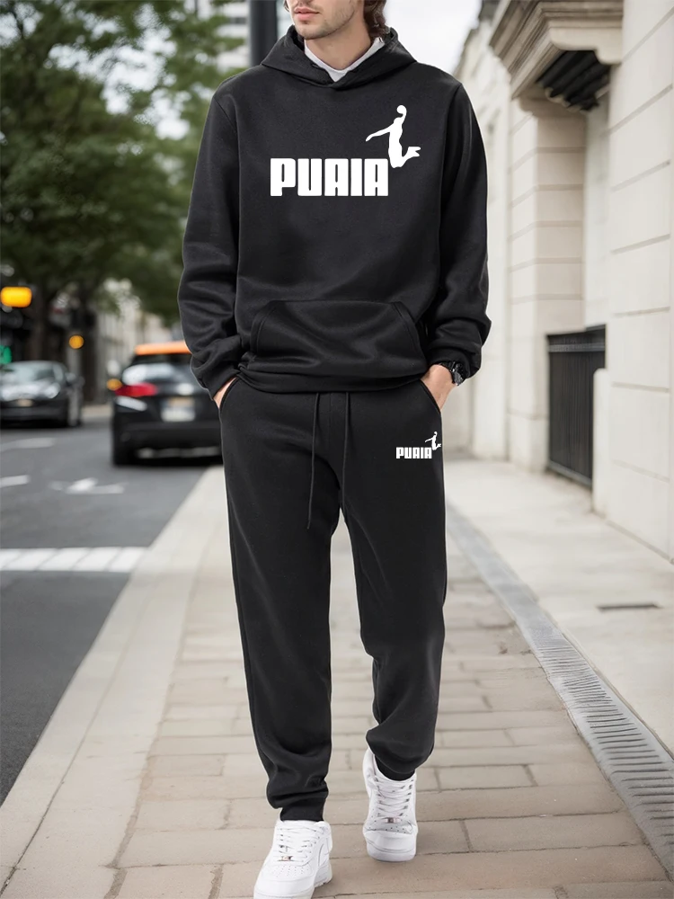 Setelan Pria/Hoodie/Celana 202 - Men'S Winter Fashion ulasan dan harga