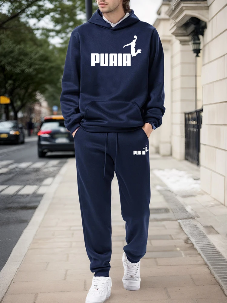 Setelan Pria/Hoodie/Celana 202 - Men'S Winter Fashion ulasan dan harga
