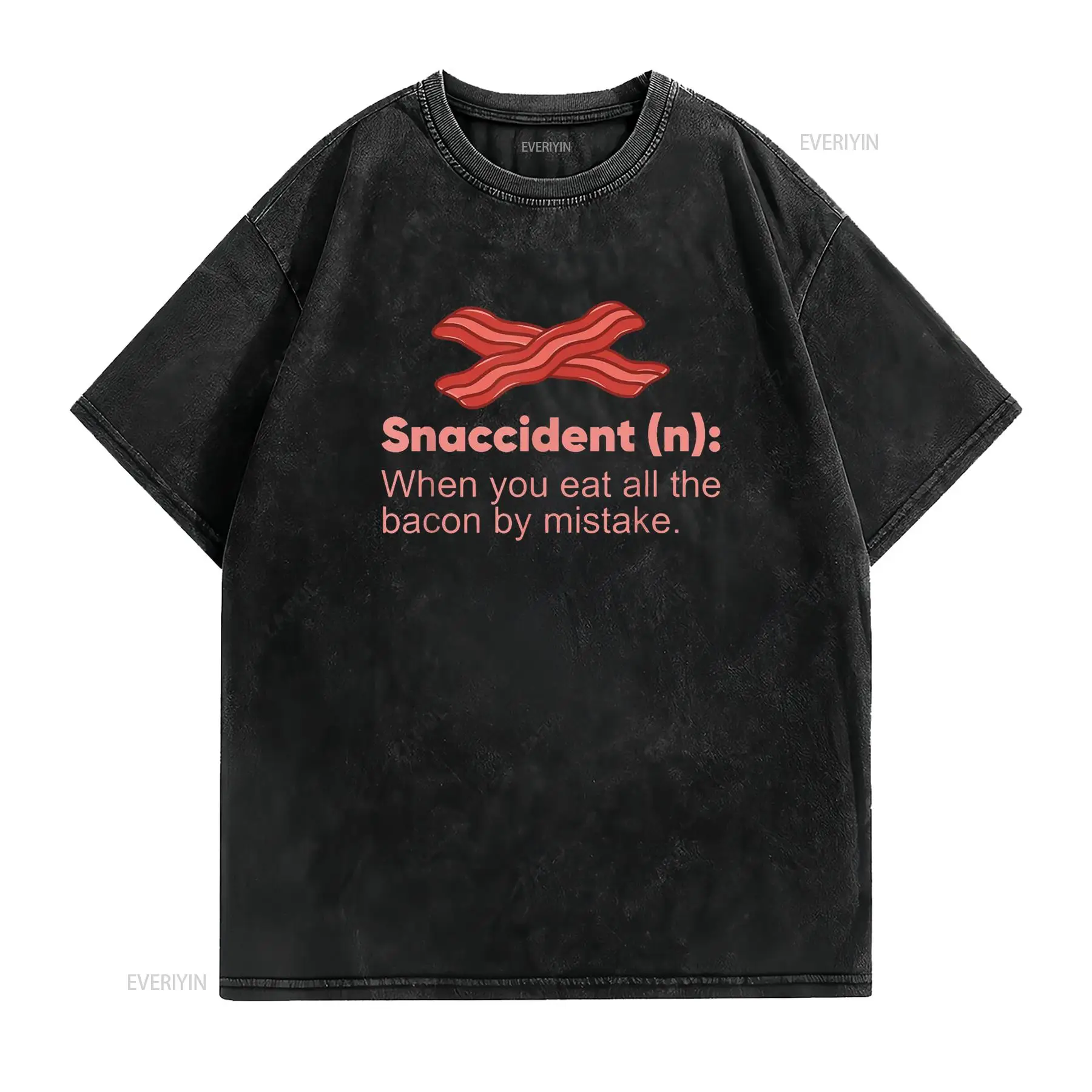 Kaos BBQ Bacon Snaccident Lucu - Men'S Fashion Everyday ulasan dan harga