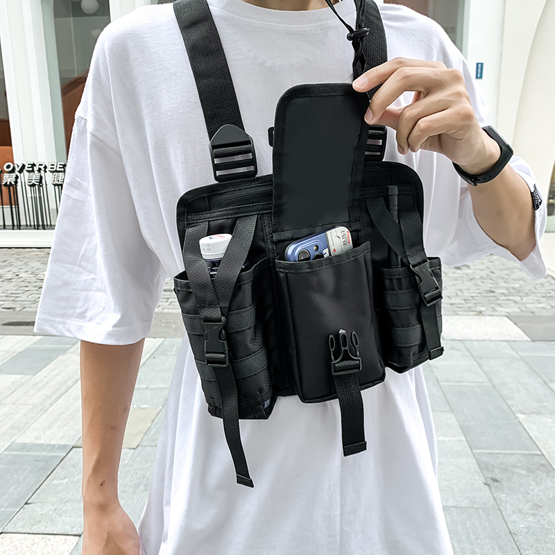 Tas Dada Streetwear Hip-hop Wa - Tactical Vest Men ulasan dan harga
