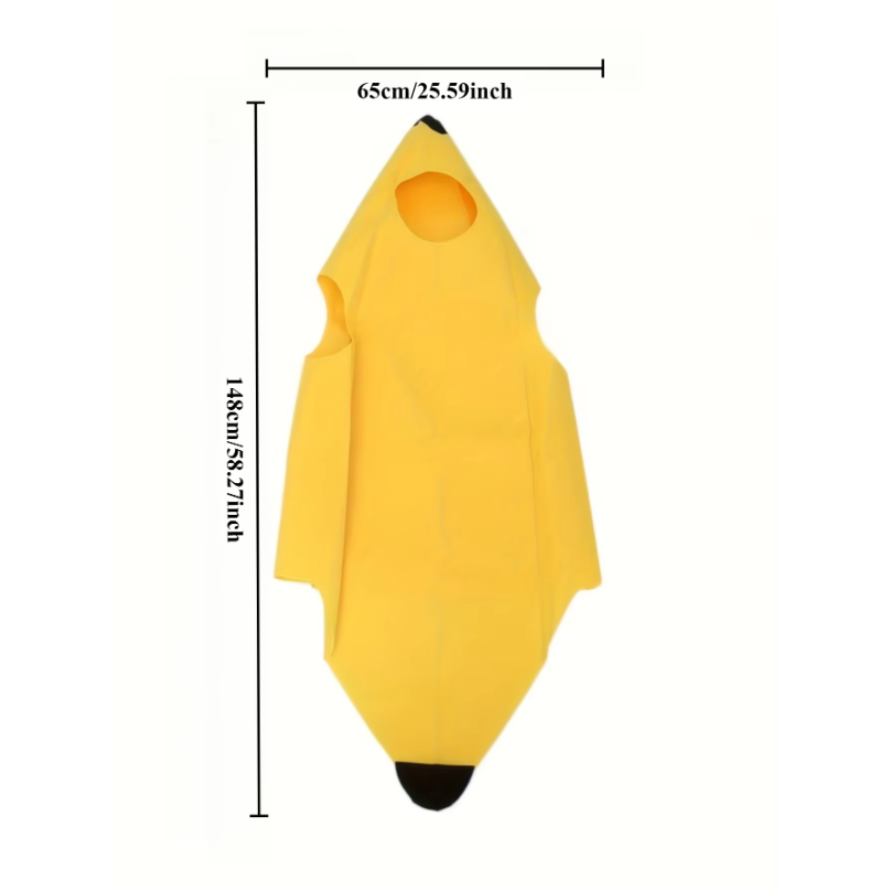 Kostum Pisang Ringan, Pakaian  - Mens Fashion Jumpsuit ulasan dan harga