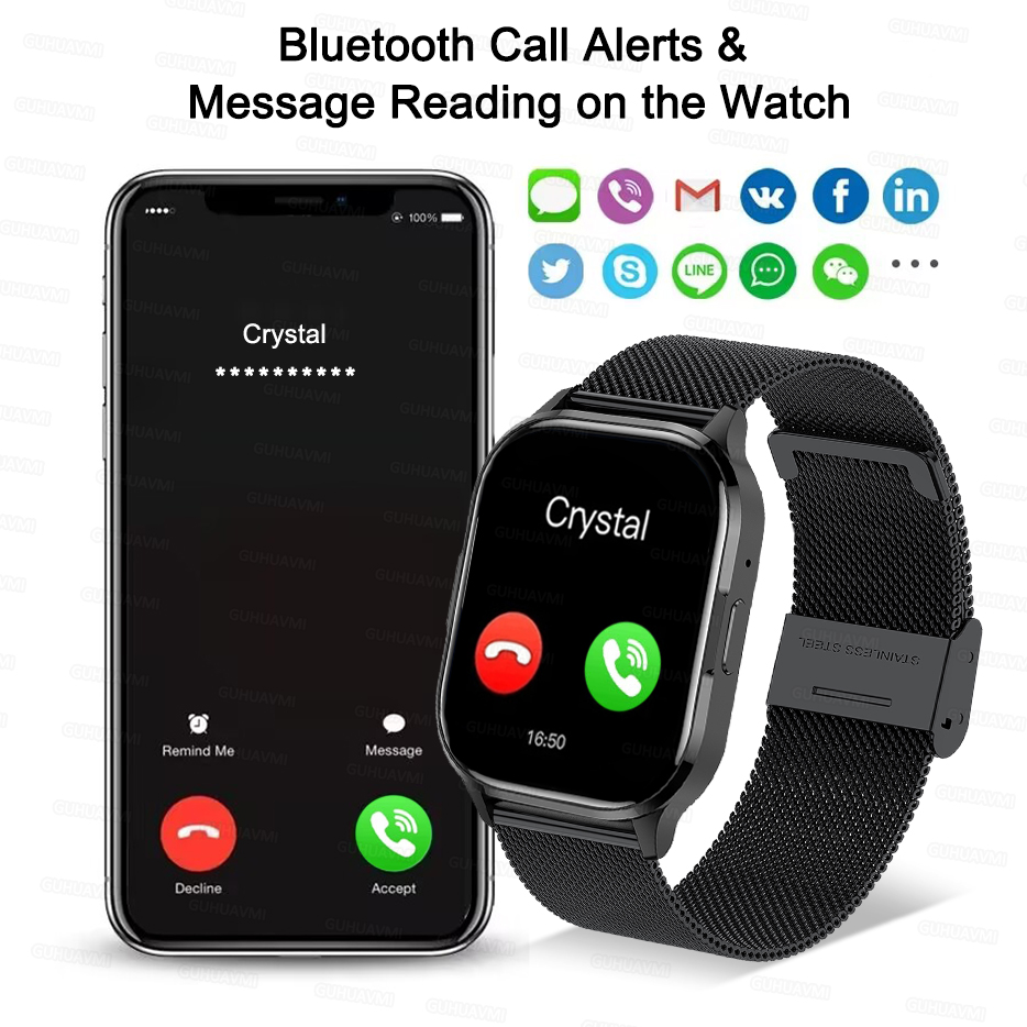 Jam Tangan Pintar Baru Pria Wa - Men'S Fashion App ulasan dan harga