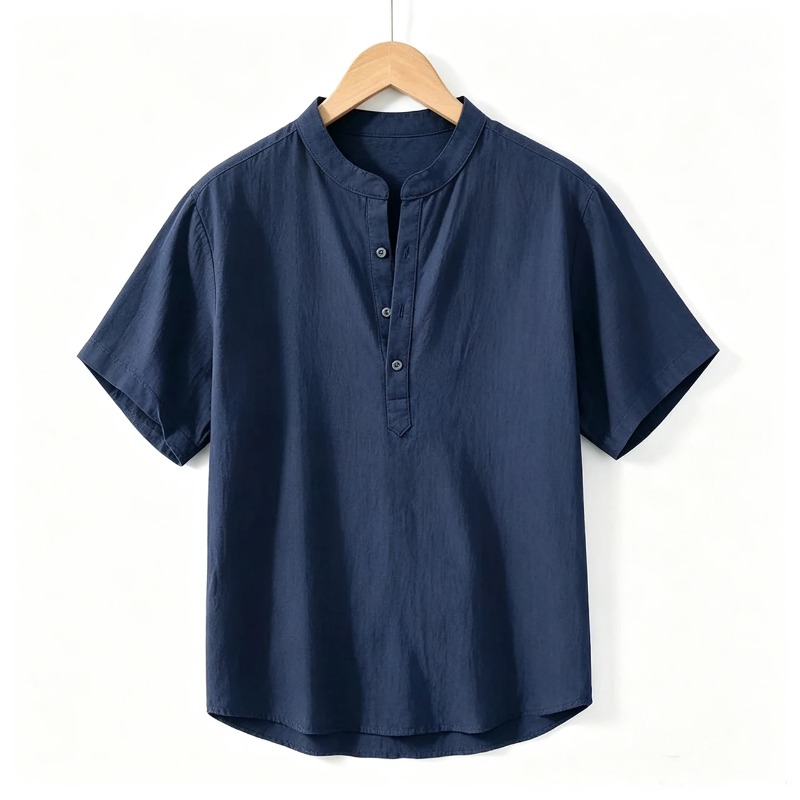 Kemeja Pria Katun Linen Lengan - Linen Shirt Summer ulasan dan harga