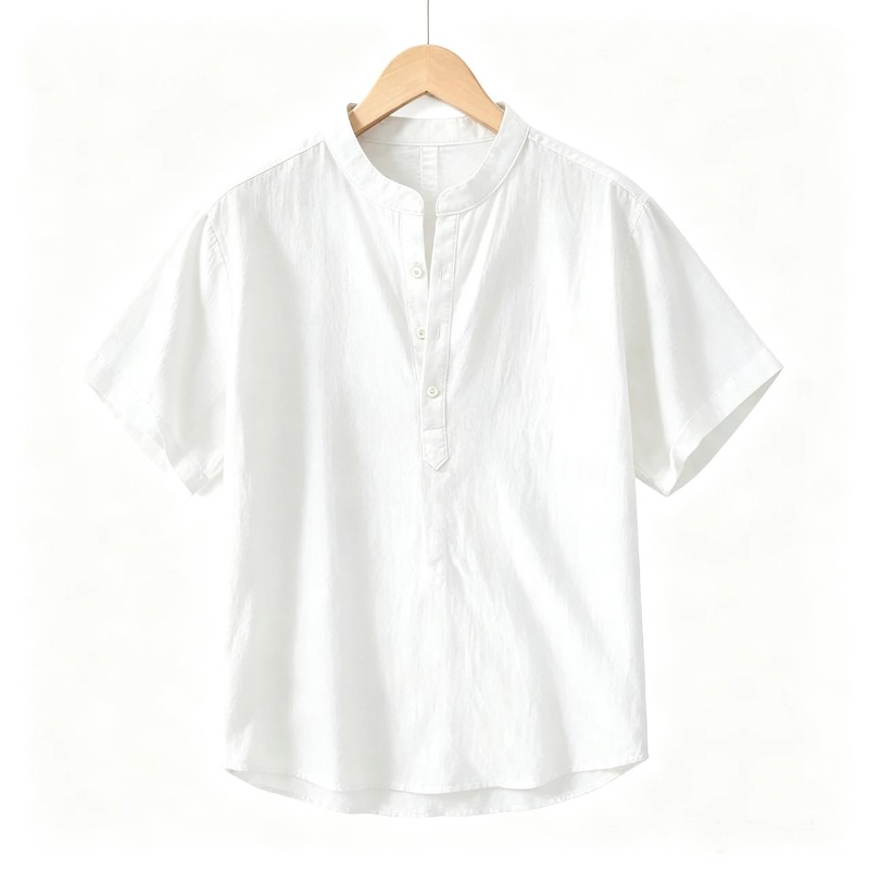 Kemeja Pria Katun Linen Lengan - Linen Shirt Summer ulasan dan harga