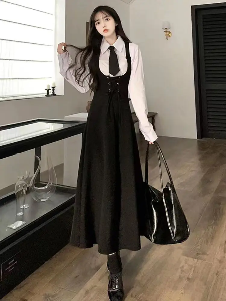 Set Gaun elegan Chic Fashion w - Men'S Fashion Line ulasan dan harga