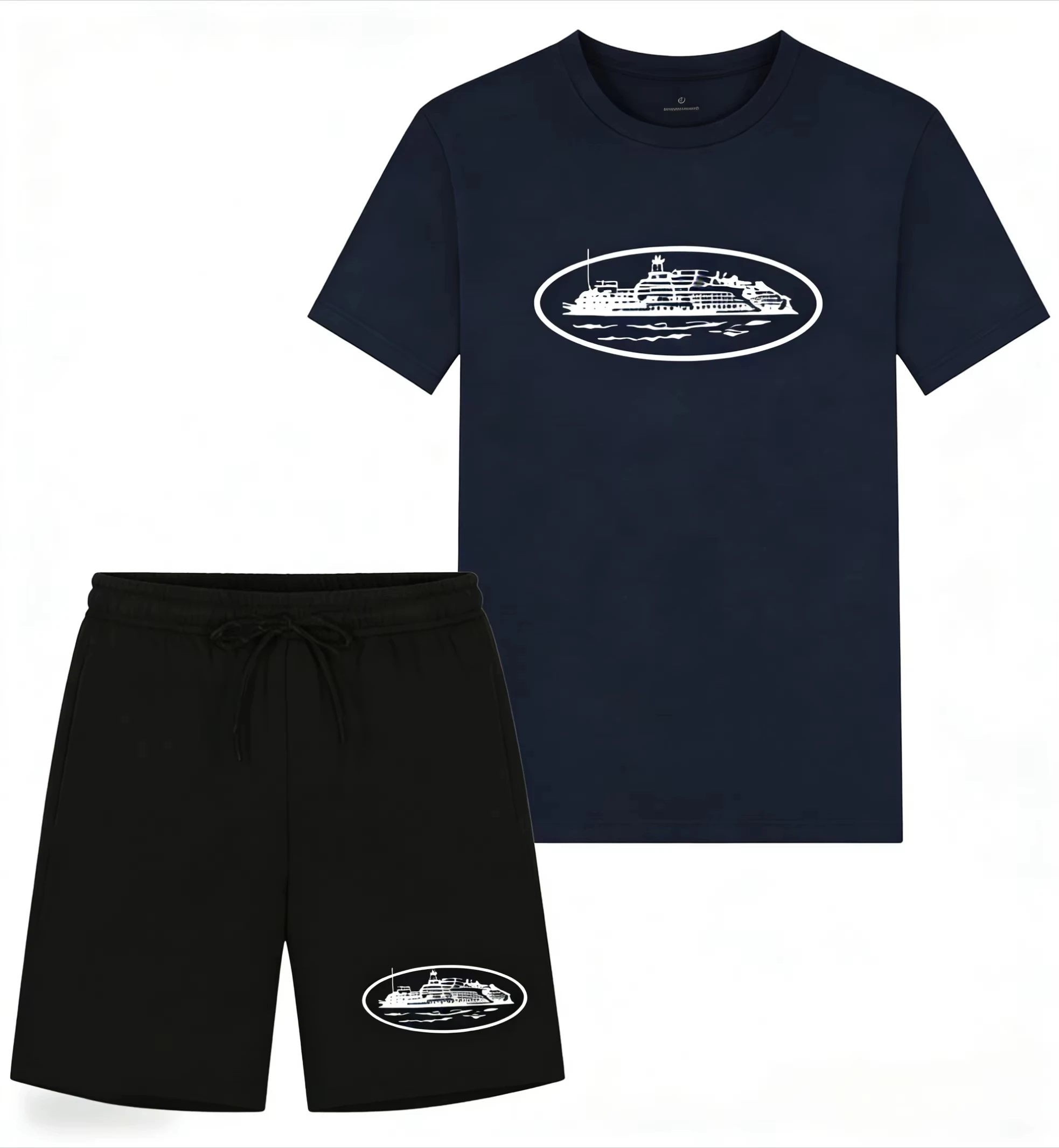 Kaos dan Celana Pendek Motif P - Men'S Fashion Tips ulasan dan harga