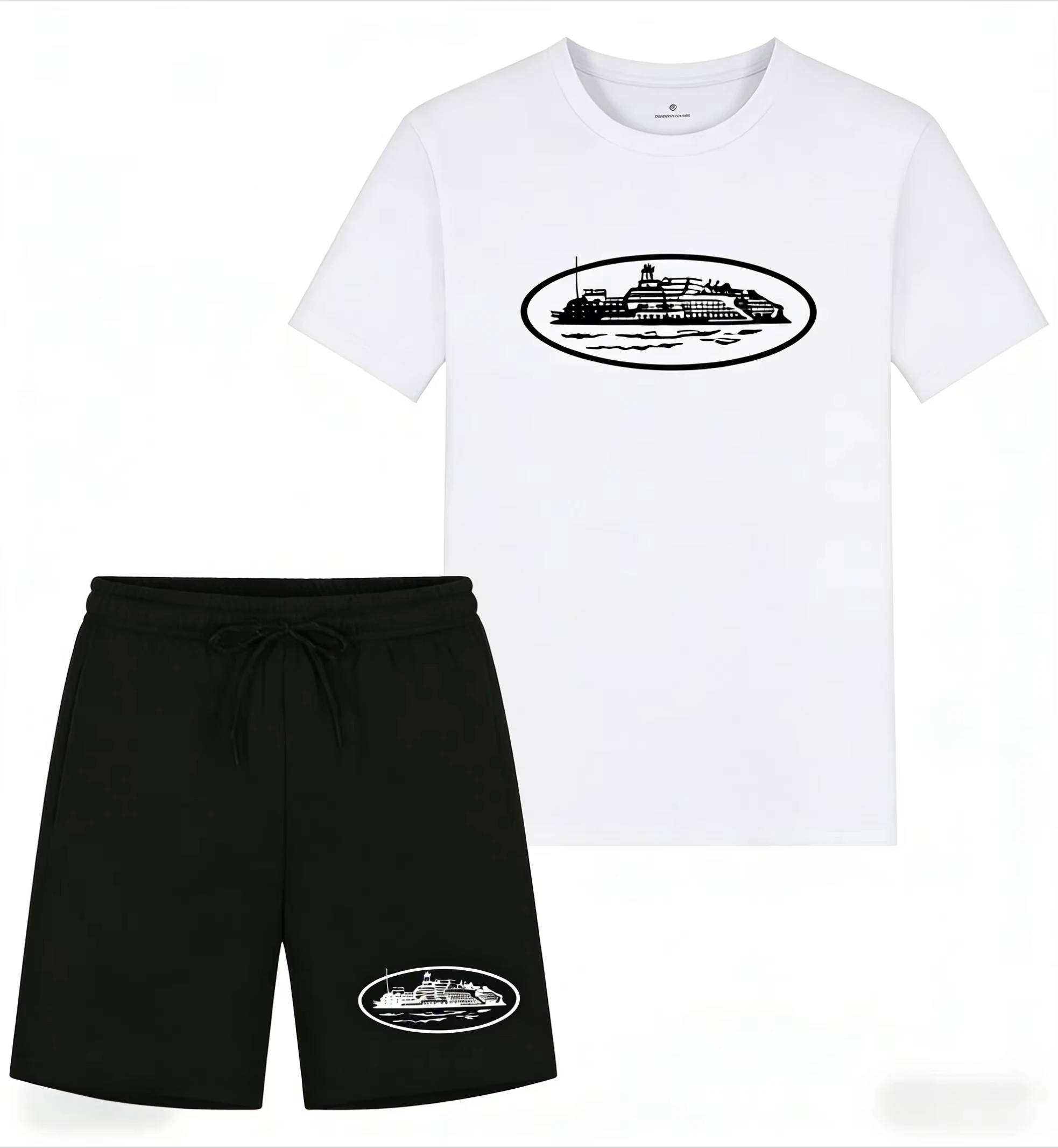 Kaos dan Celana Pendek Motif P - Men'S Fashion Tips ulasan dan harga