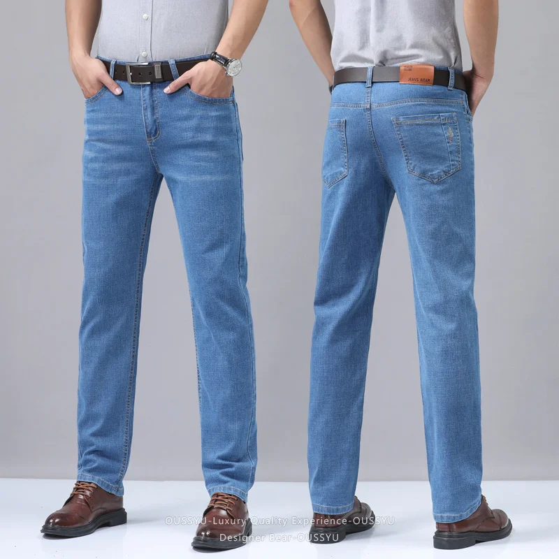 Jeans Denim Pria Tipis Musim P - Men'S Fashion Nova Jeans ulasan dan harga