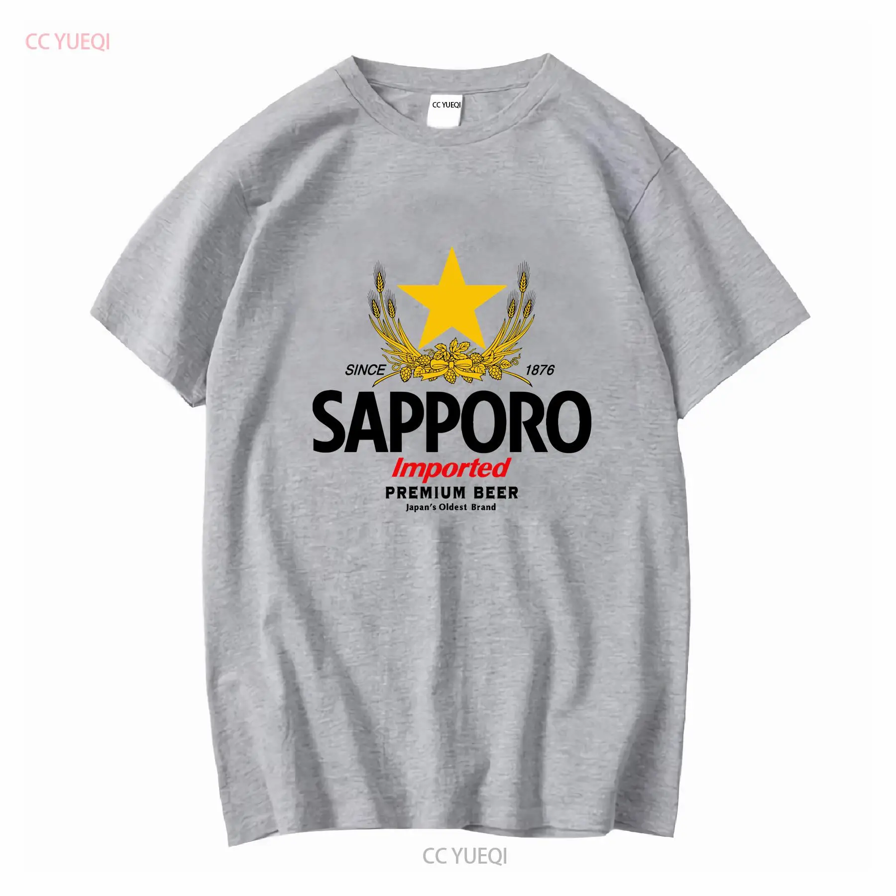 SAPPORO Kaus Bir Jepang Pabrik - Men'S Fashion Everyday ulasan dan harga