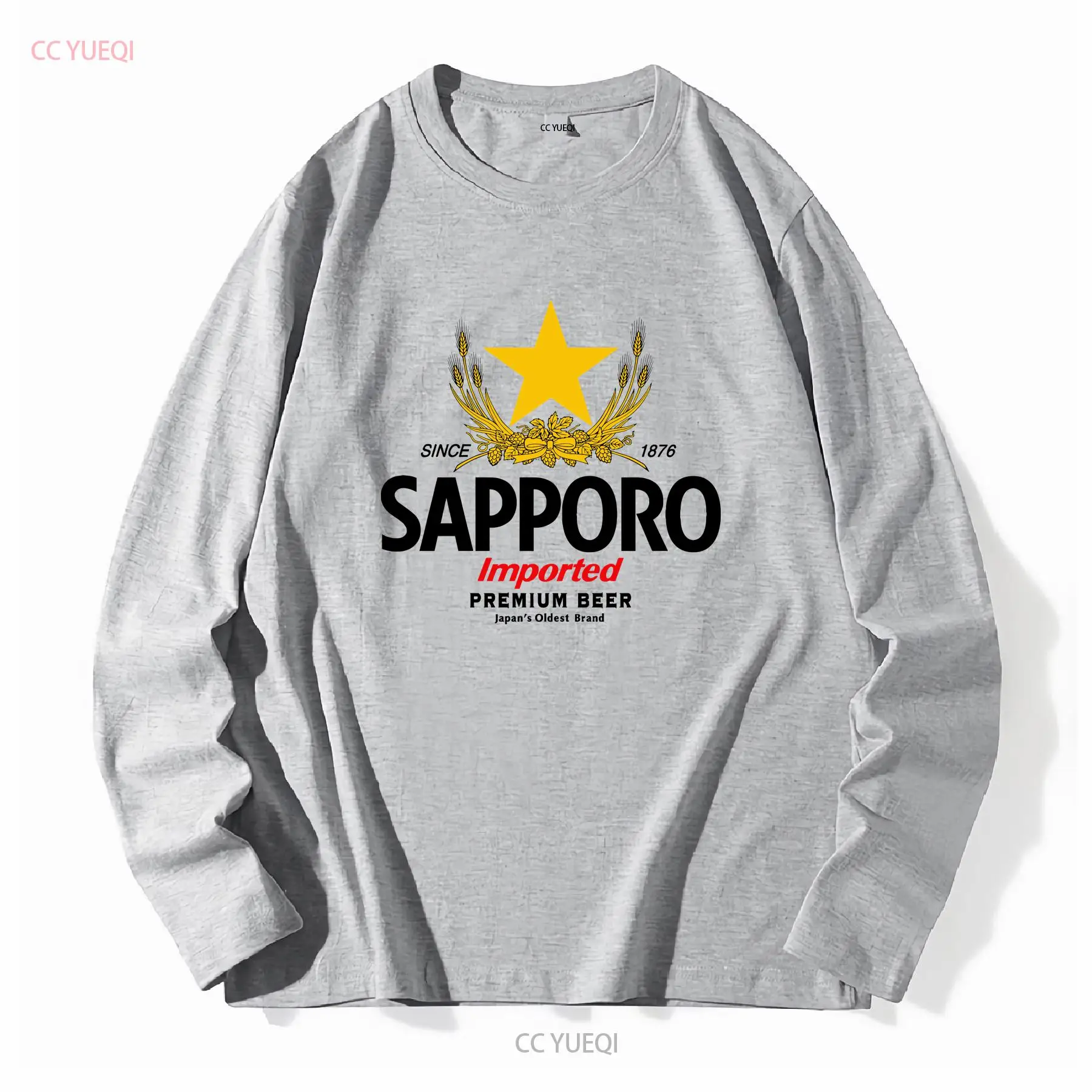 SAPPORO Kaus Bir Jepang Pabrik - Men'S Fashion Everyday ulasan dan harga