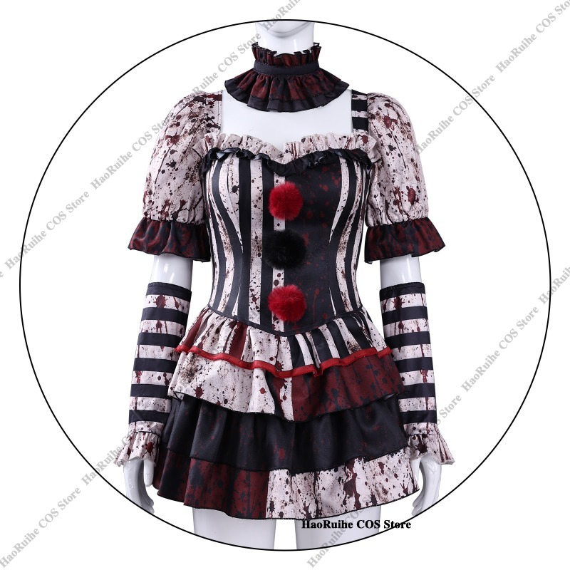 Kostum Cosplay Badut Art Clown - Mens Fashion Jumpsuit ulasan dan harga