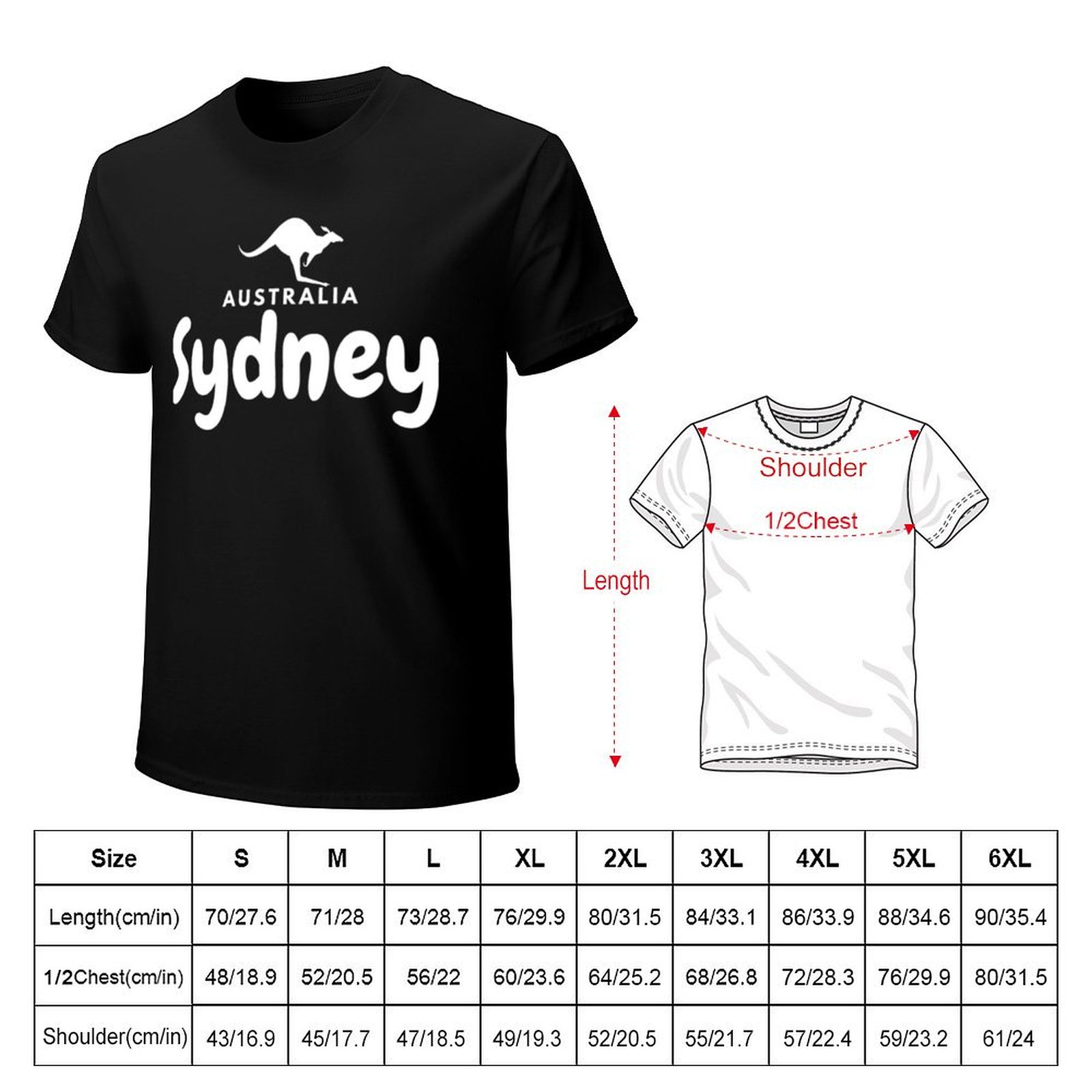 Sydney, Sydney Australia Kaos  - Men'S Fashion Sydney ulasan dan harga