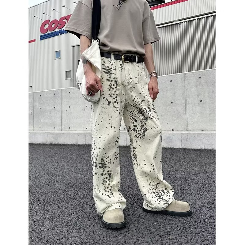 2000S pakaian Y2K mode putih m - Men'S Fashion Nova Jeans ulasan dan harga