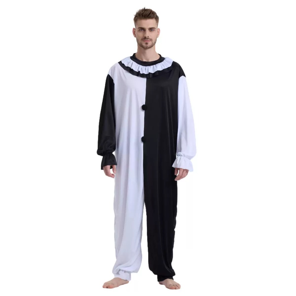 Kostum Cosplay Badut Seni Terr - Mens Fashion Jumpsuit ulasan dan harga
