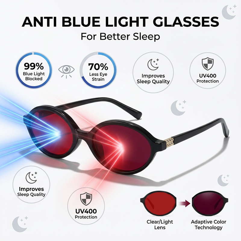 Kacamata Anti Cahaya Biru Pria - Men'S Fashion Glasses 2026 ulasan dan harga