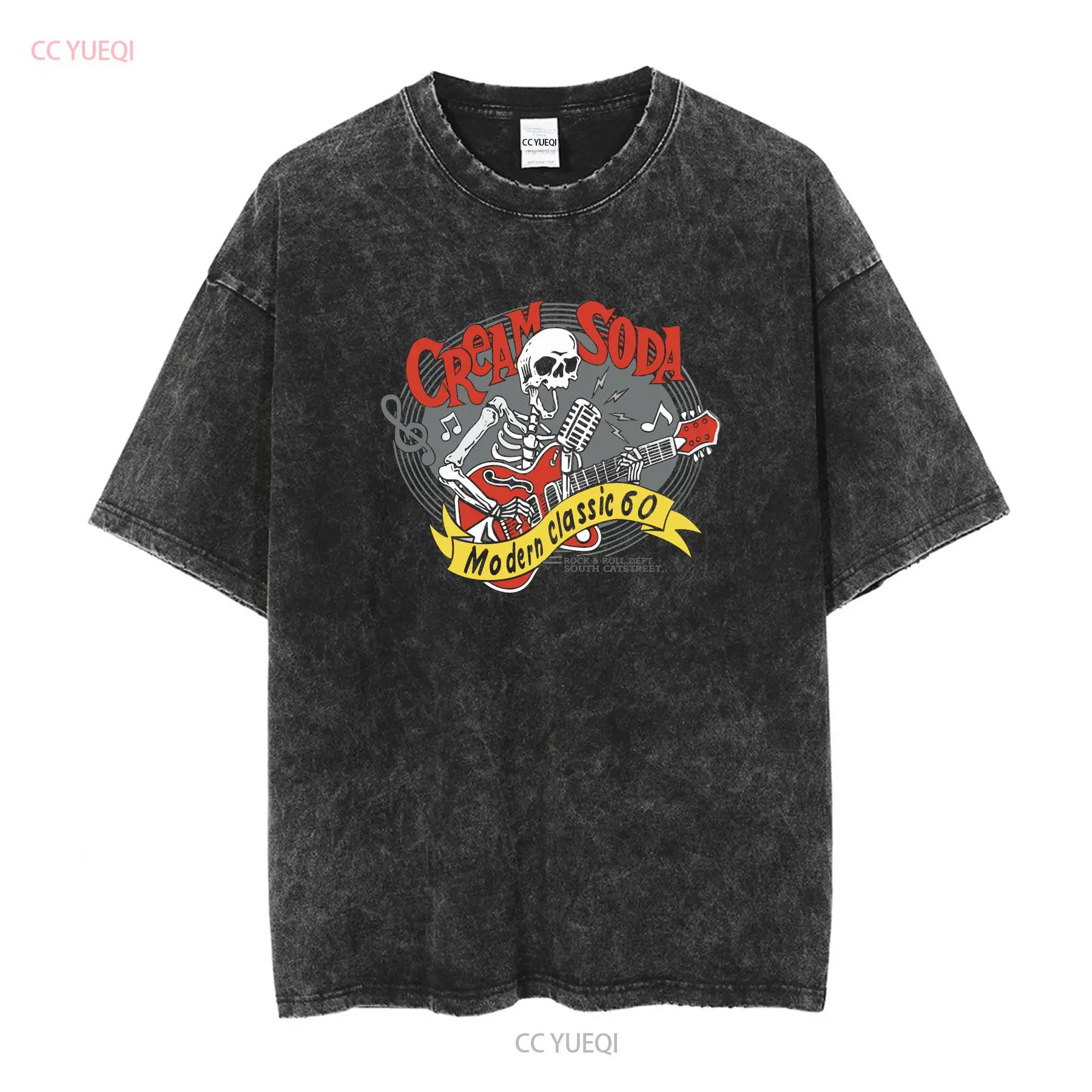 Kaos Cream Soda Rock Roll Mere - Men'S Fashion Everyday ulasan dan harga