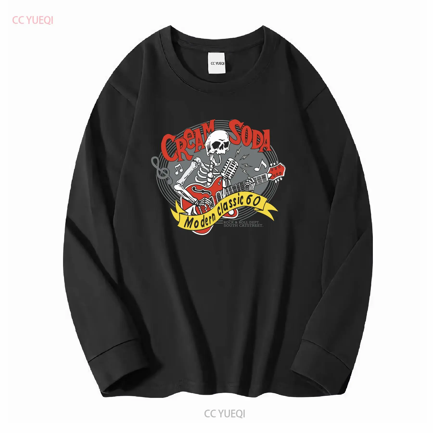 Kaos Cream Soda Rock Roll Mere - Men'S Fashion Everyday ulasan dan harga