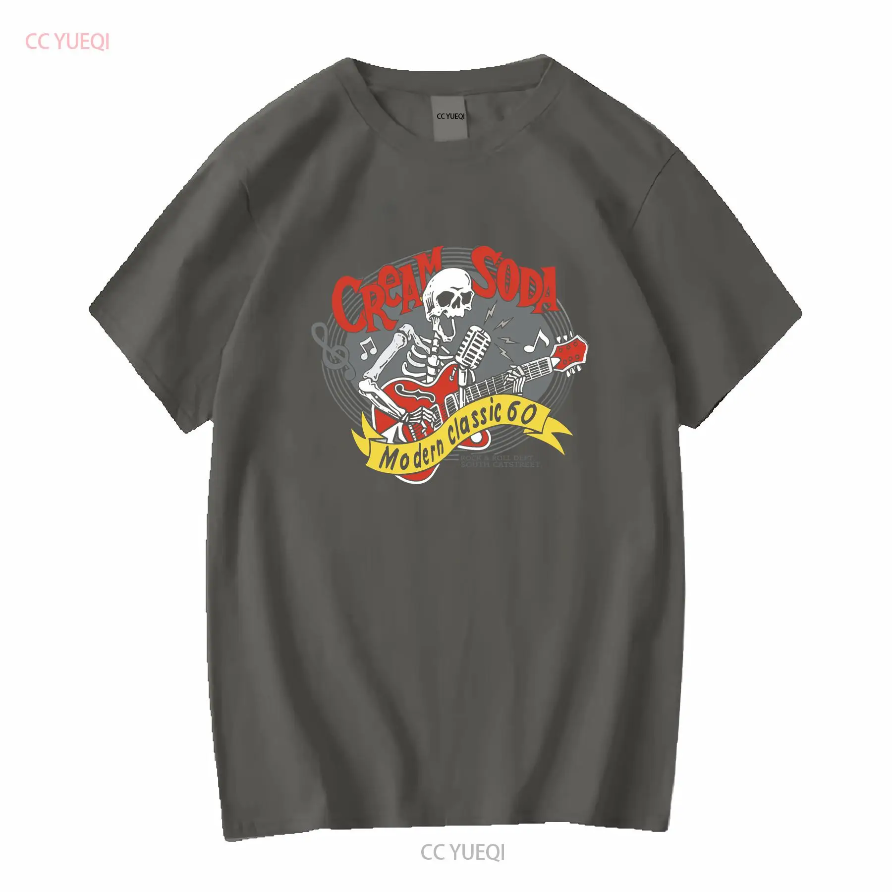 Kaos Cream Soda Rock Roll Mere - Men'S Fashion Everyday ulasan dan harga