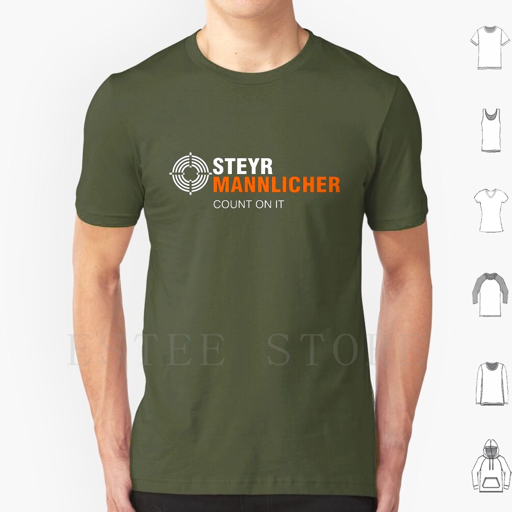 Mannlicher Count On It T Shirt - Military Shirt Men ulasan dan harga