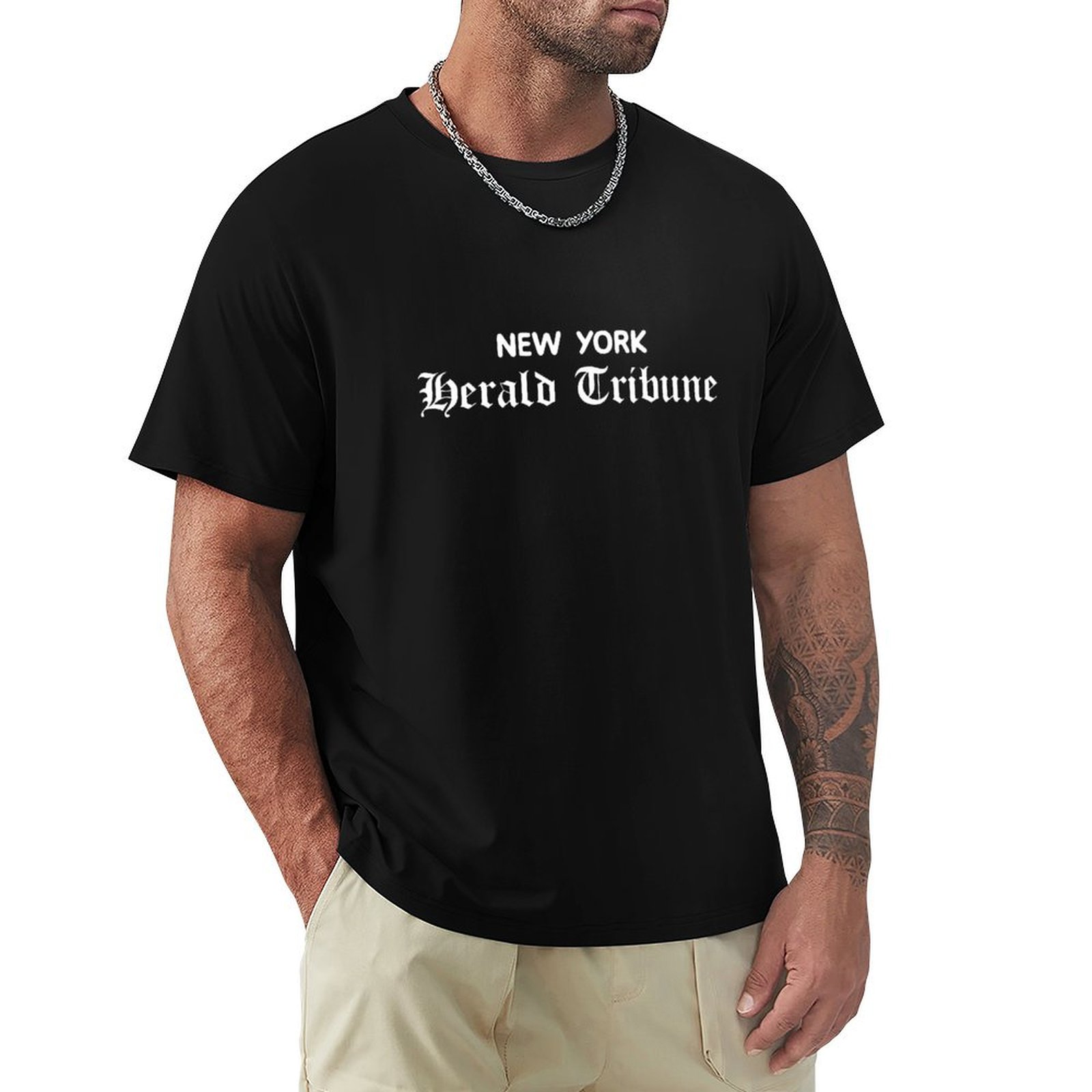 New York Herald Tribune Jean S - Jeans Shirt Fashion For Men ulasan dan harga