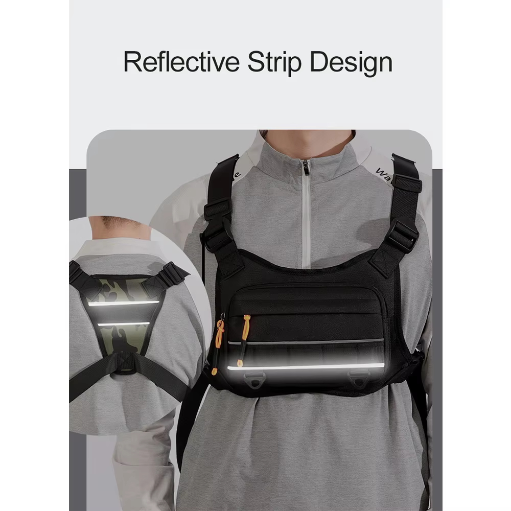 Rompi Dada Depan untuk Bersepe - Tactical Vest Men ulasan dan harga