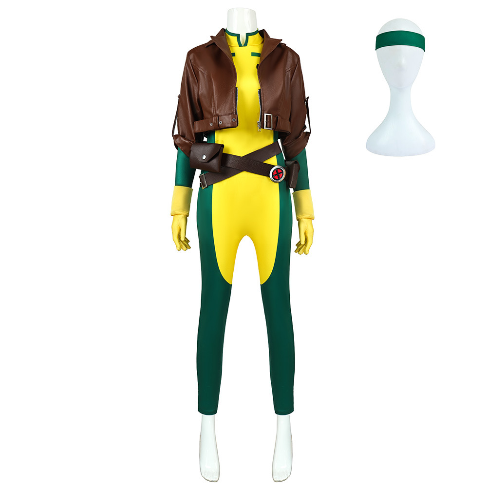 Kostum Cosplay Rogue Anna Mari - Mens Fashion Jumpsuit ulasan dan harga