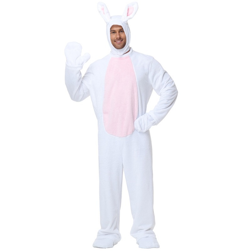 Kostum Kelinci Dewasa Hallowee - Mens Fashion Jumpsuit ulasan dan harga