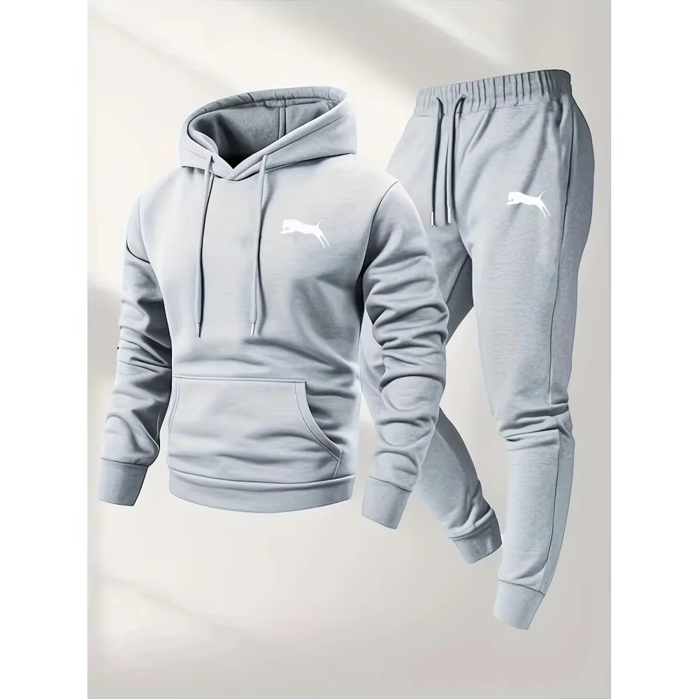 Setelan Hoodie & Celana Pria T - Track Suit Men ulasan dan harga